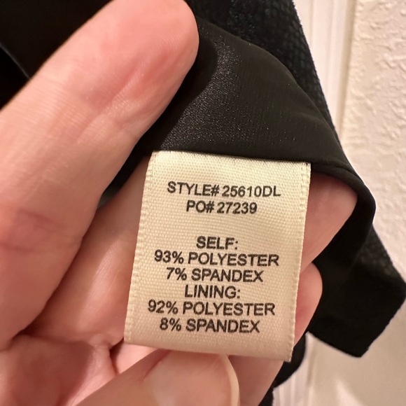 Black embossed NWOT Moto Jacket - Picture 7 of 8